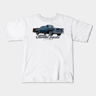 1958 Chevrolet Impala Convertible Kids T-Shirt